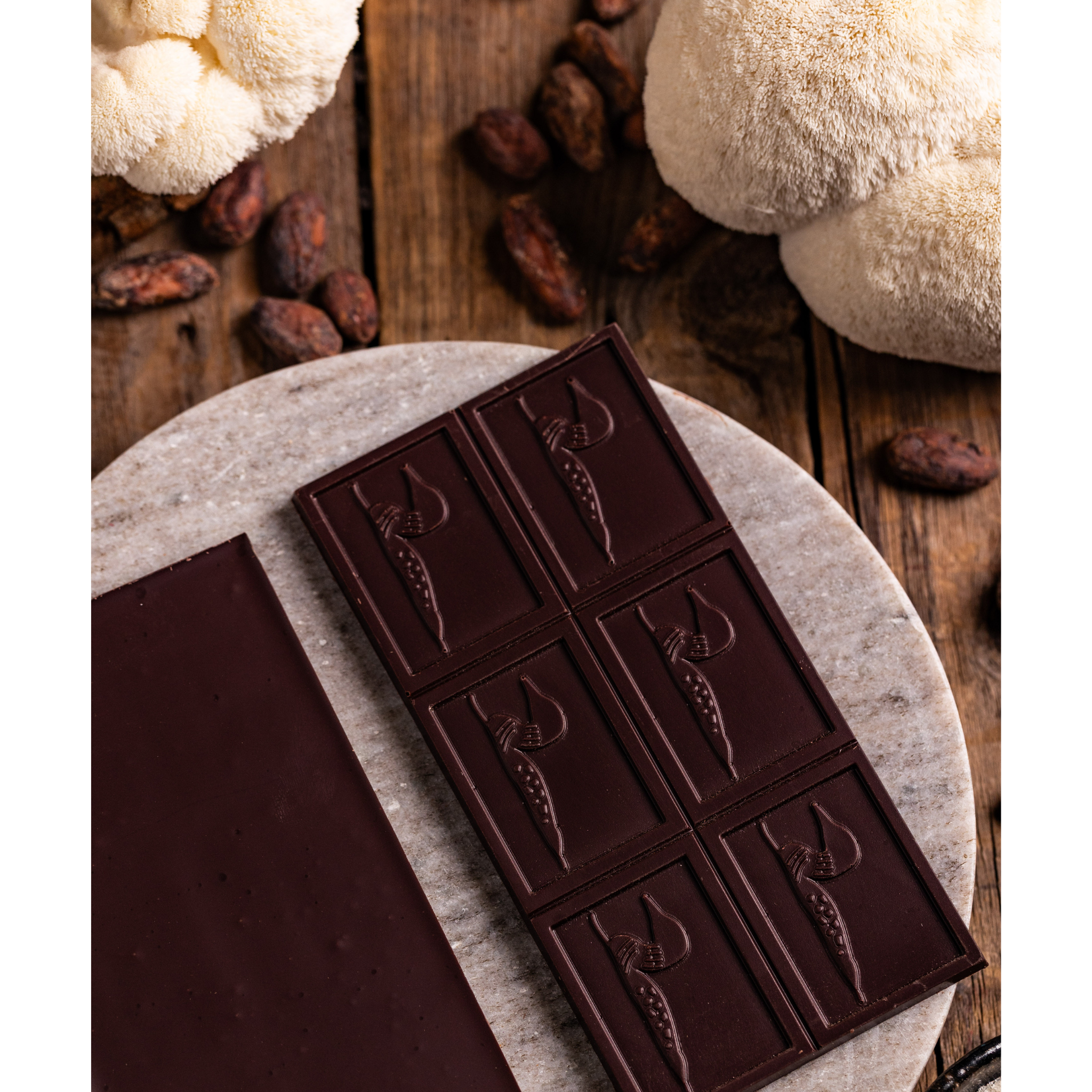 Lion’s Mane – 70% Dark Chocolate with Lion’s Mane Mushroom