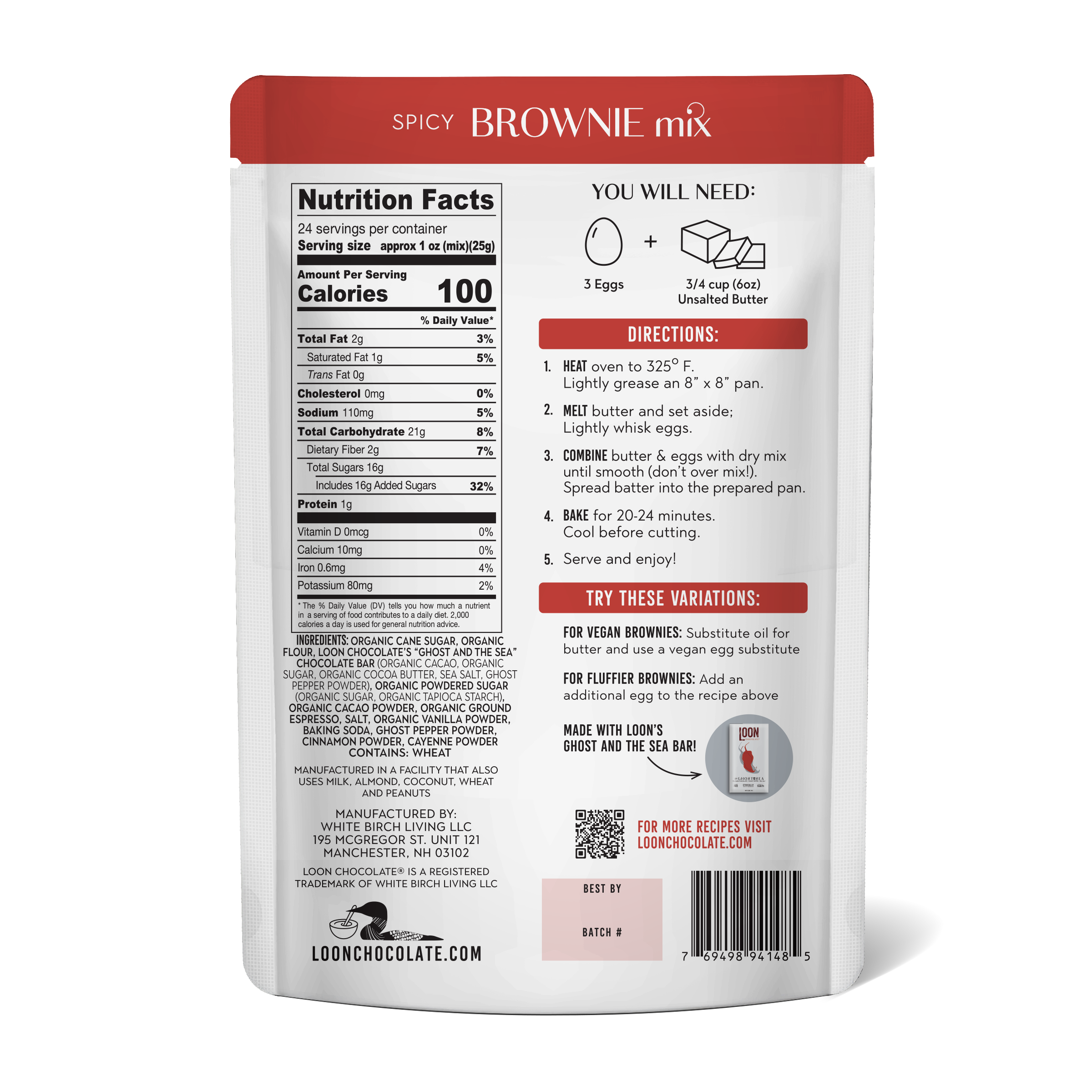 Spicy Brownie Mix